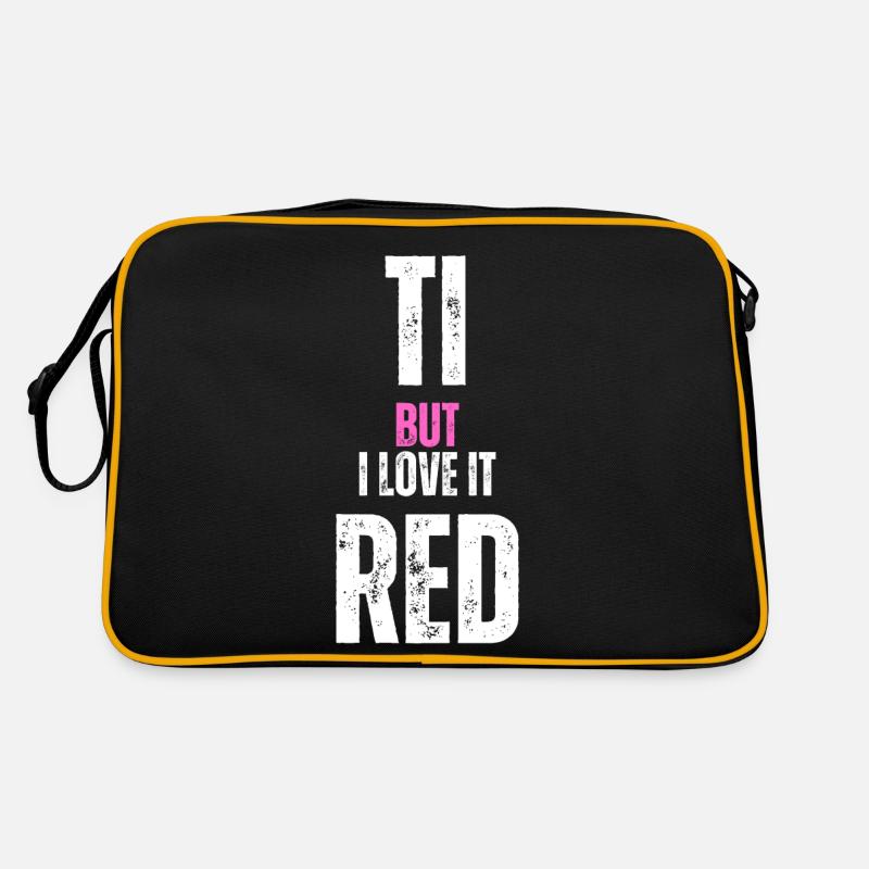 Die Eltern sind müde - Retro Tasche - Schwarz/Gold