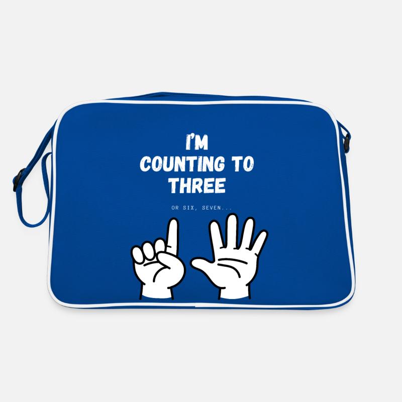 I'm counting to three Retro Bag