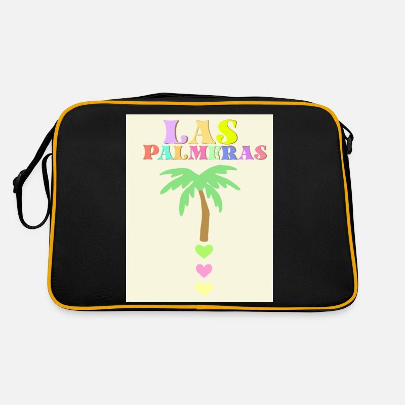 Palmier pastel Sac Retro