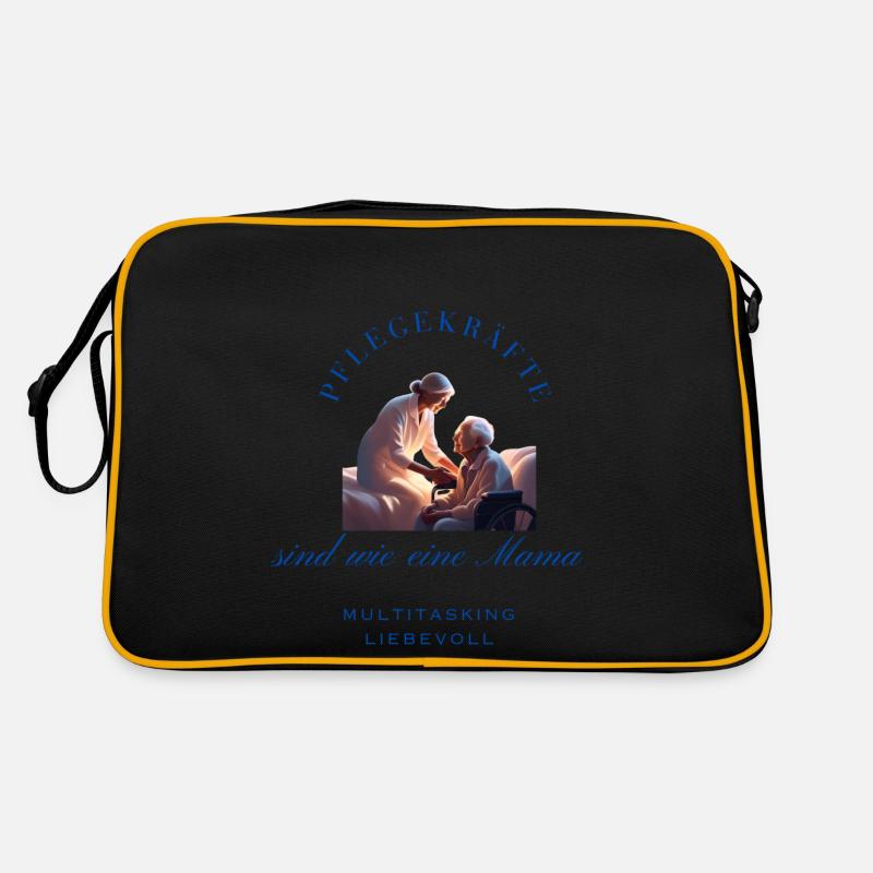 Pflegekräfte Retro Tasche