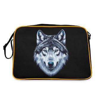 Loup - Sac Retro - noir/or - Dos