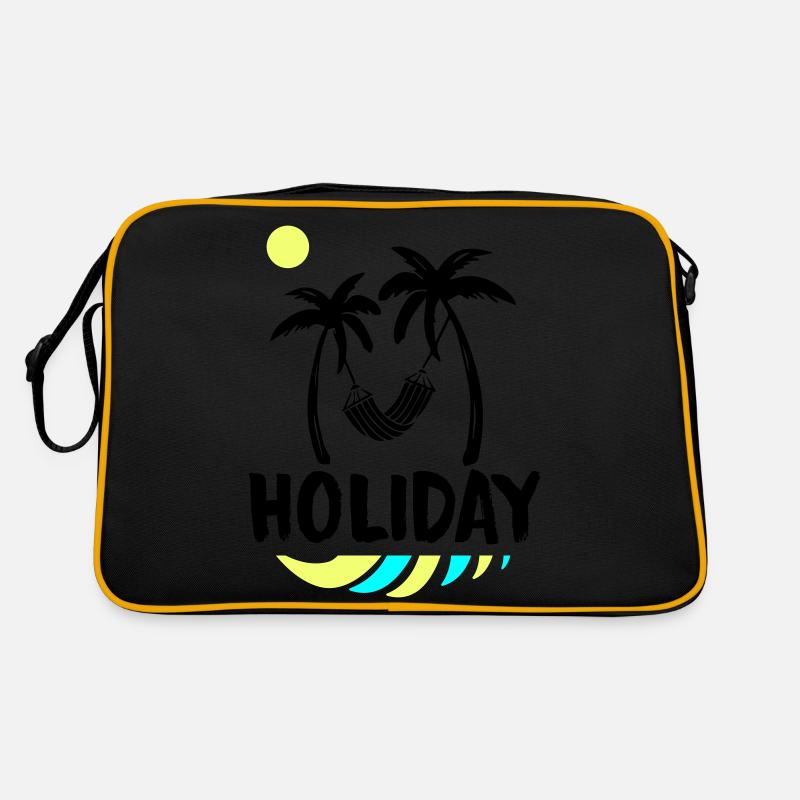 Palmiers Relax Vacances Sac Retro