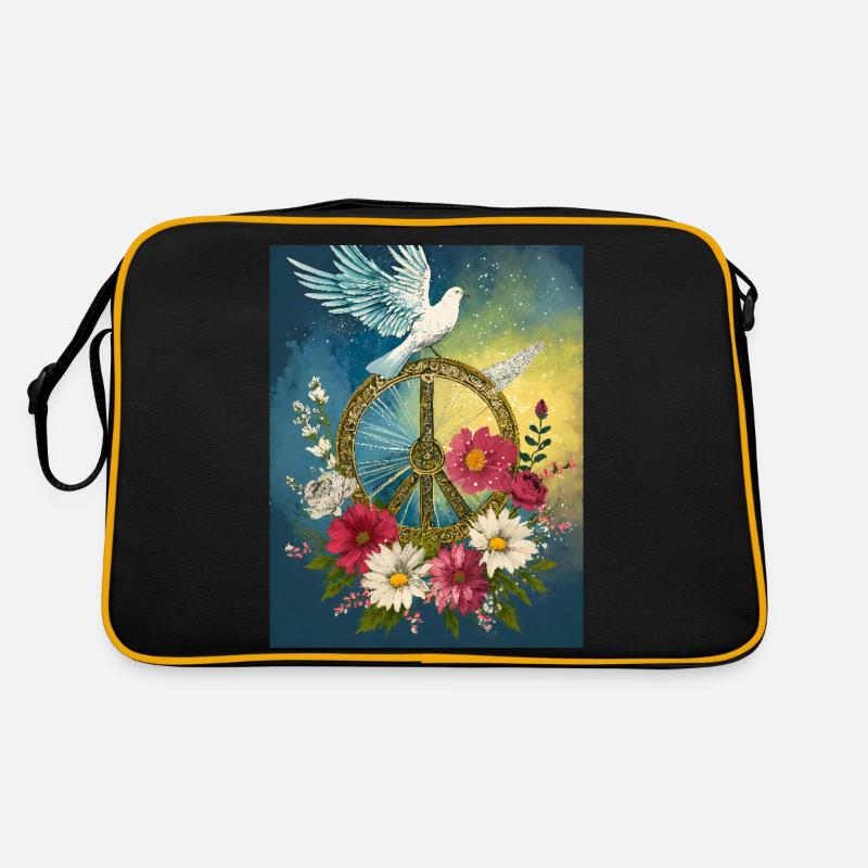 Frieden Retro Tasche