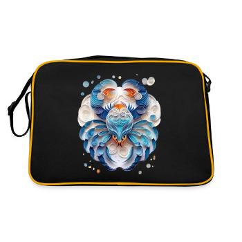Signe du zodiaque Cancer - Sac Retro - noir/or - Dos