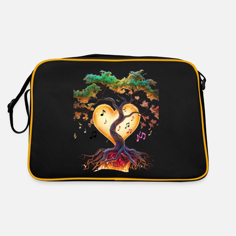Magic Music Tree Retro Bag