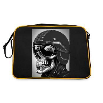 DeadHead Motors - Sac Retro - noir/or - Dos