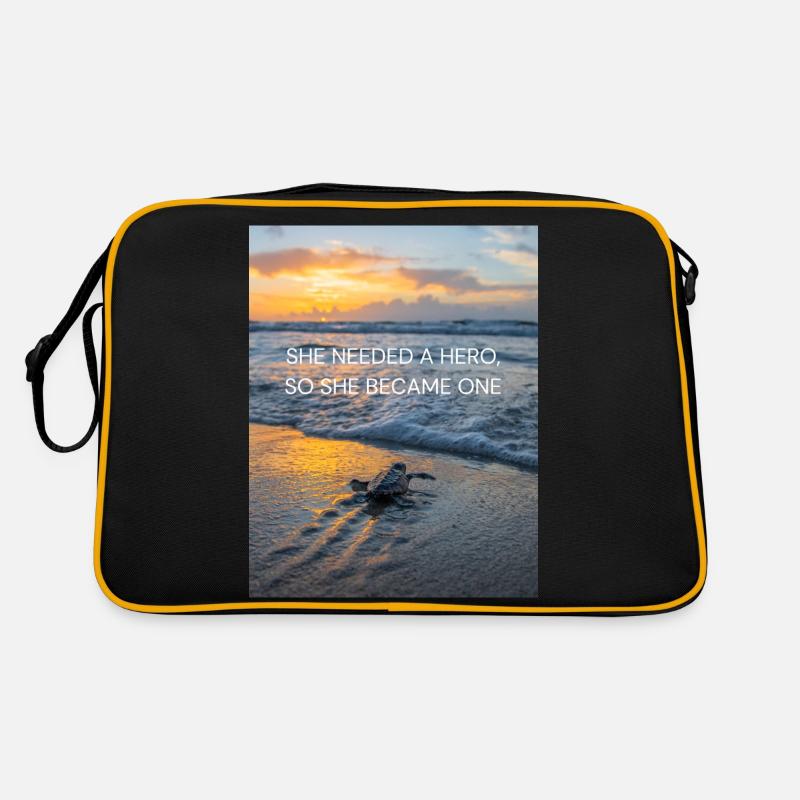 She needed a hero Retro Tasche