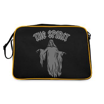 THE SPIRIT - Retro Bag - black/gold - Back
