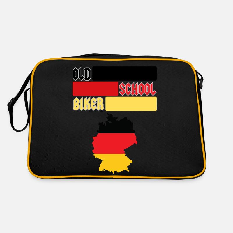 OLD SCHOOL BIKER GERMAN Retro Bag
