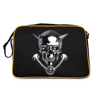 Le godillot du diable - Sac Retro - noir/or - Dos