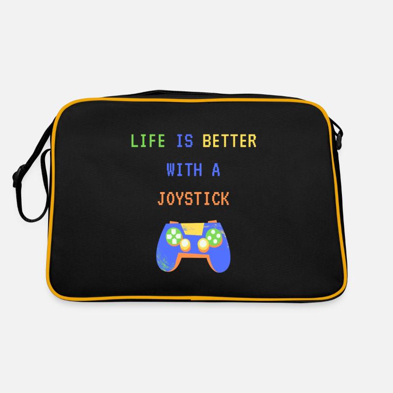 Kind Zocker zocken Retro Tasche