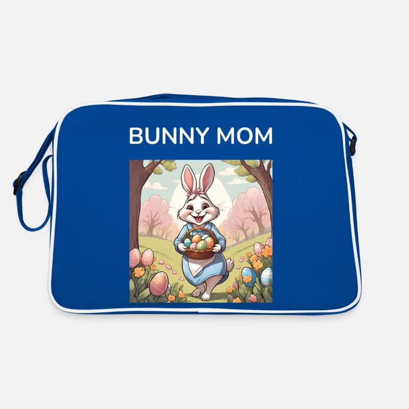 Maman Lapin Lapin Cadeau de Pâques Sac Retro
