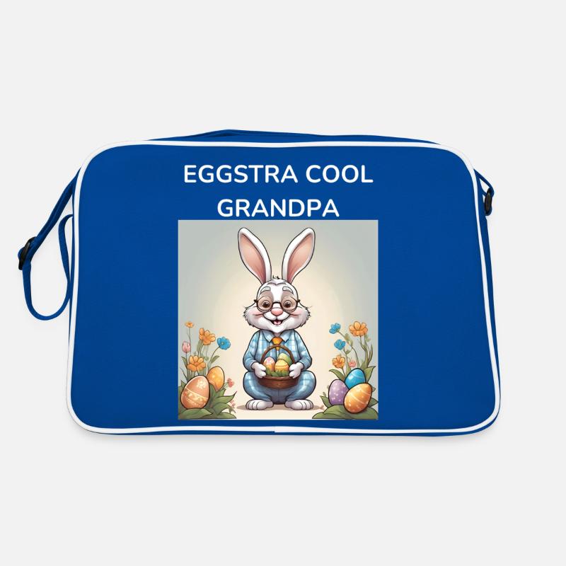 GRANDPA BUNNY Easter Gift Retro Bag