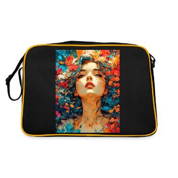 Composition automnale - Sac Retro - noir/or - Dos