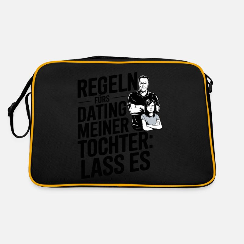 Overprotective dad Retro Bag
