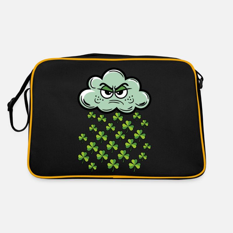 St. Patricks Tag Retro Tasche