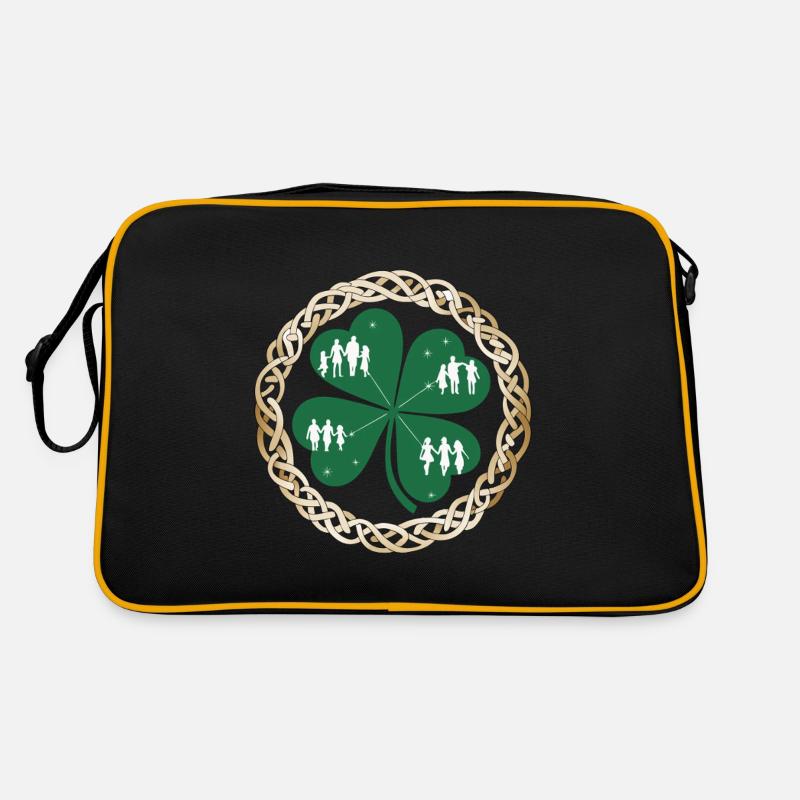 St. Patricks Tag Retro Tasche