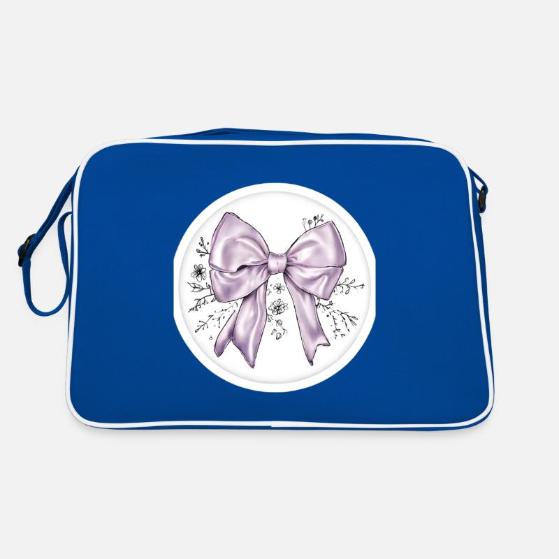 Bow Silk Satin Gift Retro Bag
