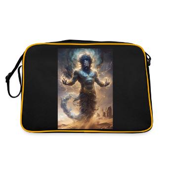 Genie Gini Mythology Myth Gift - Retro Bag - black/gold - Back