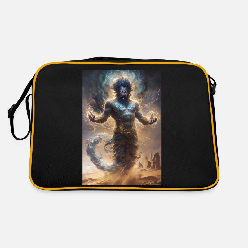 Genie Gini Mythology Myth Gift Retro Bag
