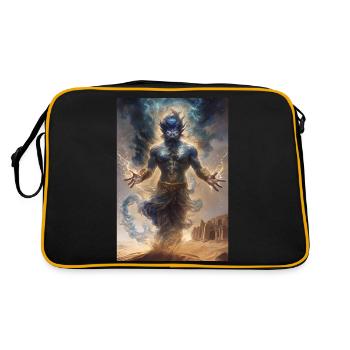 Gini Mythologie Mythe Cadeau - Sac Retro - noir/or - Dos