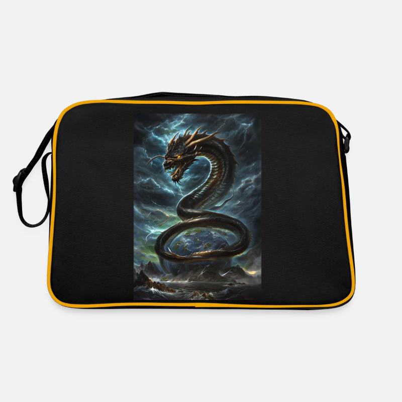 Basilisk Mythology Myth Gift Retro Bag