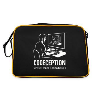 Codeception - Sac Retro - noir/or - Dos