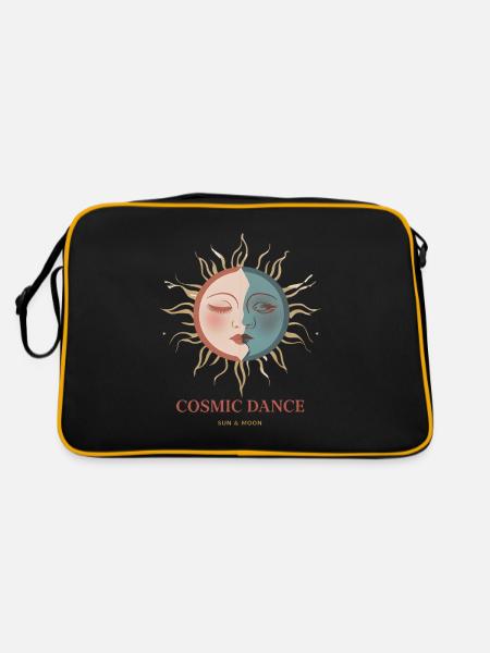 Cosmic Dance Spiritual Gift - Retro Bag - black/gold - Back