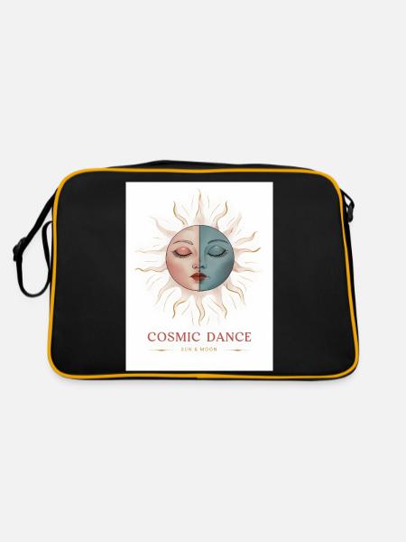 Cosmic Dance Spiritual Gift - Retro Bag - black/gold - Back