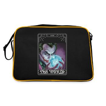 WITZBOLD - Retro Tasche - Schwarz/Gold - Hinten