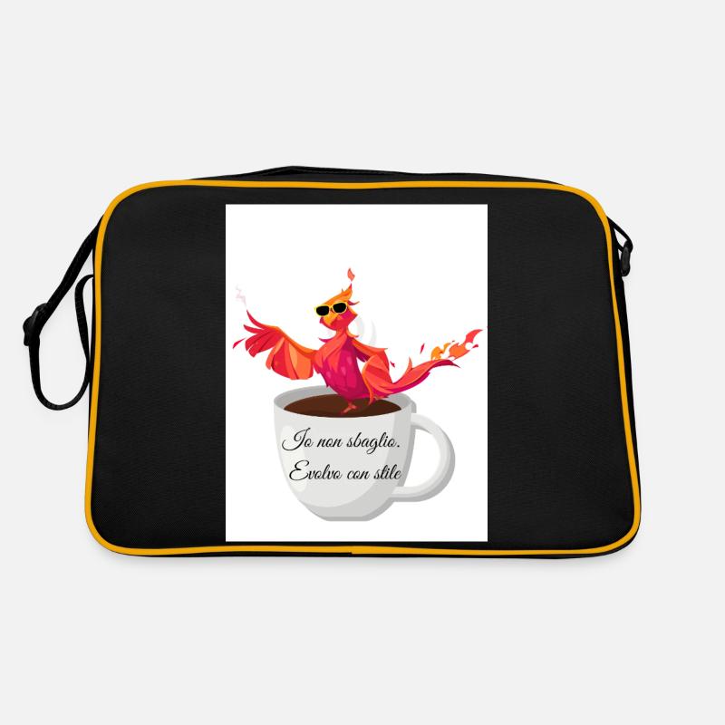 I'm not wrong. I evolve with style. Retro Bag
