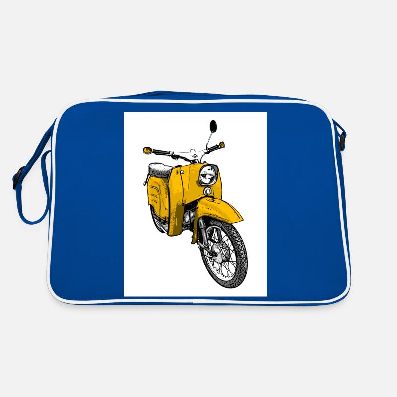 Die Schwalbenfahrer-Tasse (gelb) Retro Tasche