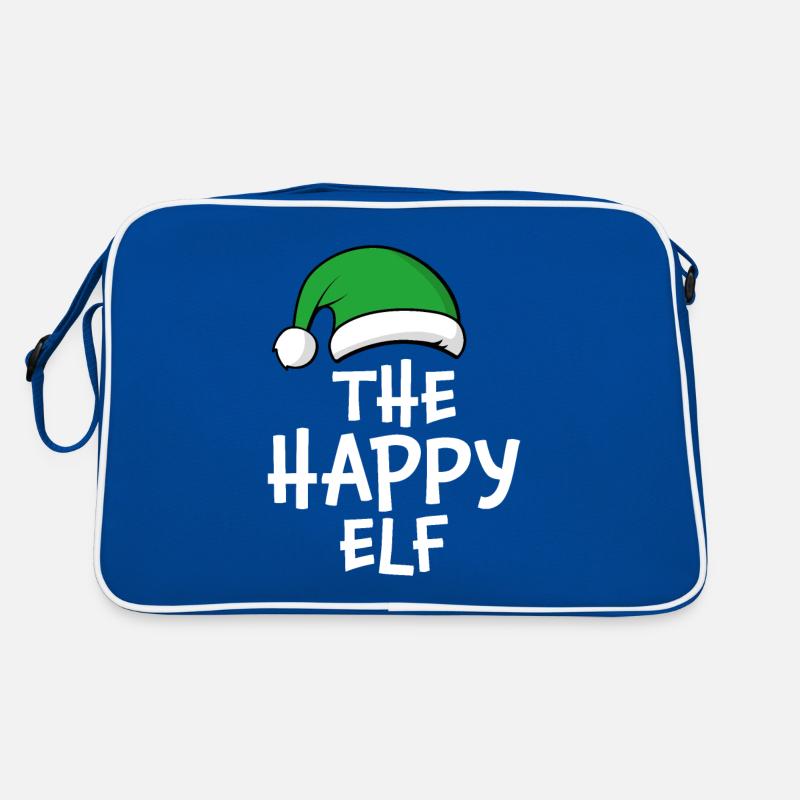 Der glückliche Elf Retro Tasche