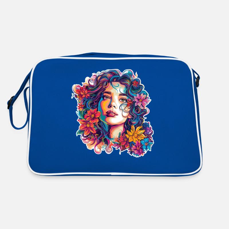Summer Blossom Dreams Nr. 3 Retro Tasche