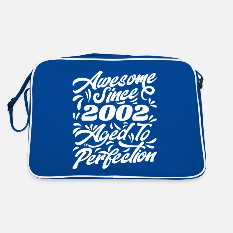 Awesome Since 2002 - Aged To Perfection, Gift 2002 Sac Retro