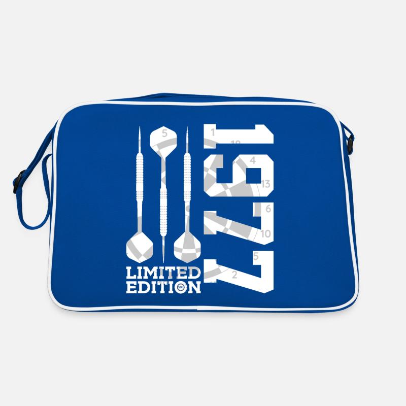 LIMITED EDITION 1977 DARTS 49. GEBURTSTAG Retro Tasche