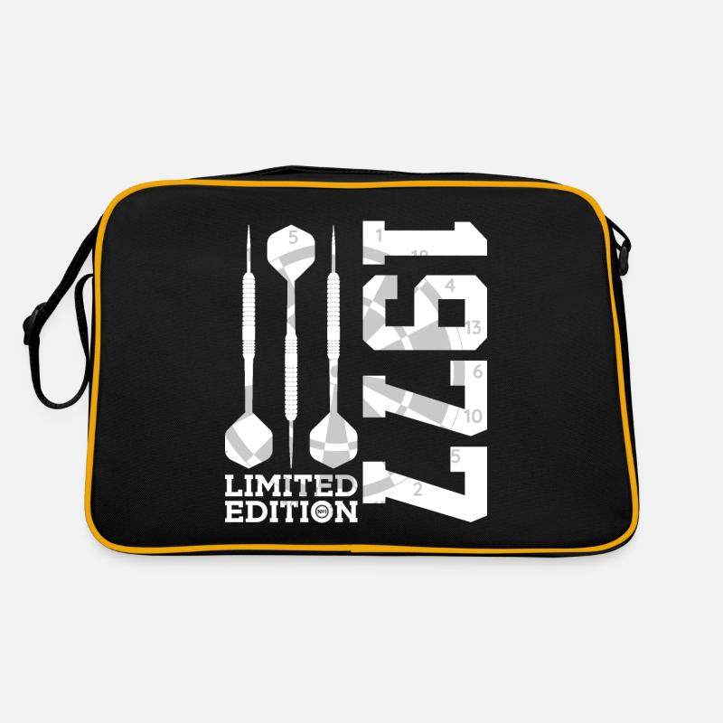 ÉDITION LIMITÉE 1977 FLÉCHETTES 49E ANNIVERSAIRE Sac Retro