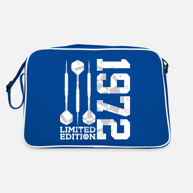 LIMITED EDITION 1972 DARTS 54. GEBURTSTAG Retro Tasche