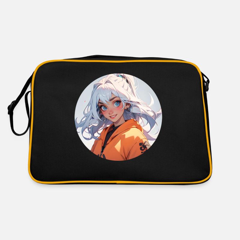 Princess 3 - Retro Tasche - Schwarz/Gold