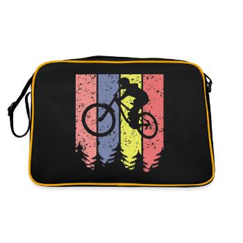 Vélo de route,vélos,vélo,vélos,velo,velos, - Sac Retro - noir/or - Dos