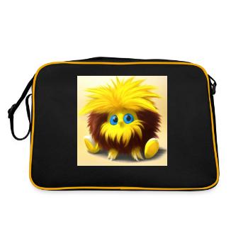 the cuddle No.2 - Retro Bag - black/gold - Back