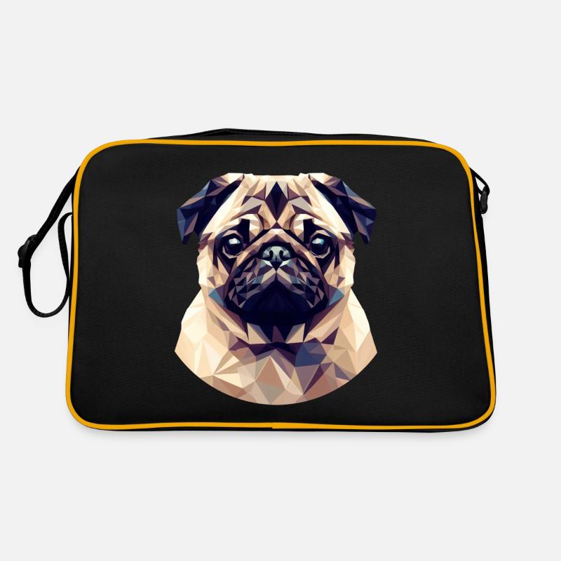 Carlin polygonal mignon Sac Retro