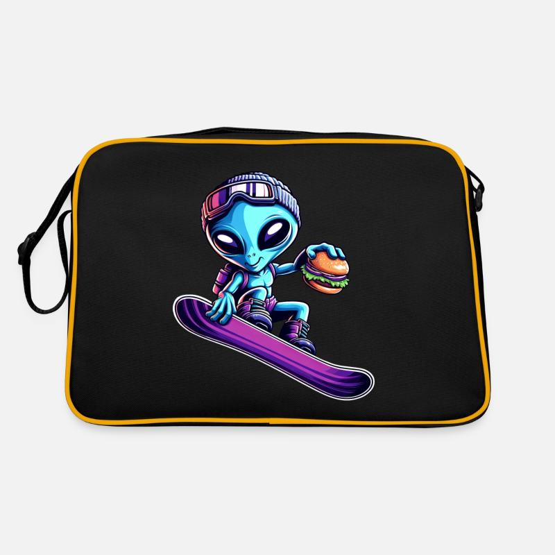 Alien Snowboard Hamburg Aventure Sac Retro