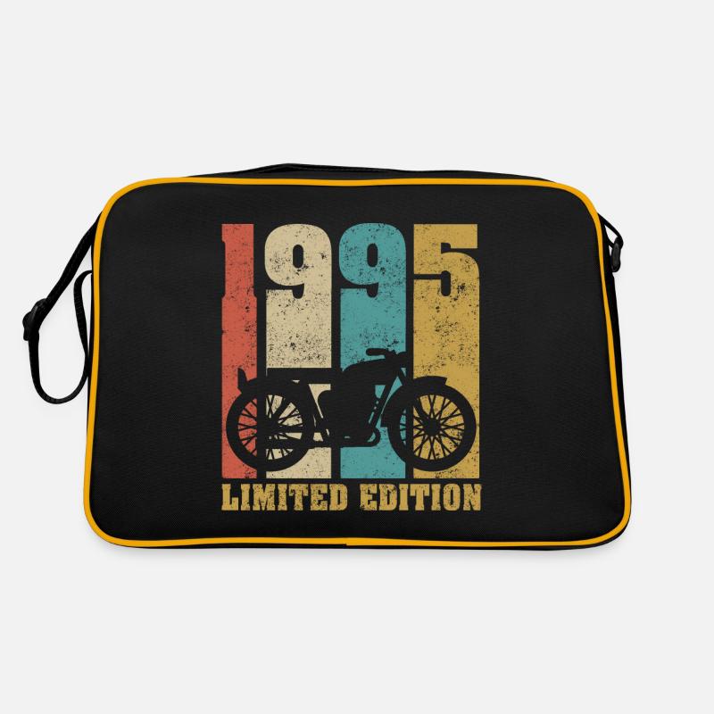 Vintage Motorrad 1995 Retro Geburtstagsgeschenk Retro Tasche