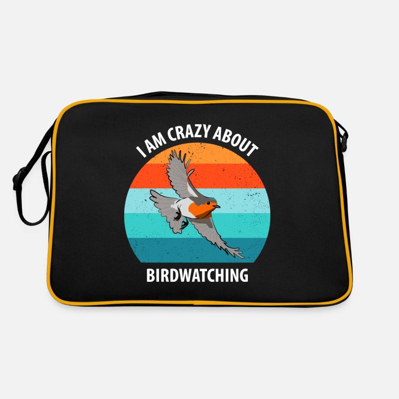Bird Watching Bird Watching Birding Bird Retro Bag