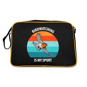 Observation des oiseaux Observation des oiseaux Observation des oiseaux - Sac Retro - noir/or - Dos