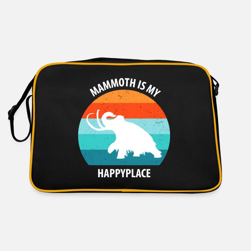 Lustiges Mammut Steinzeit Eiszeit Design Urzeit Retro Tasche
