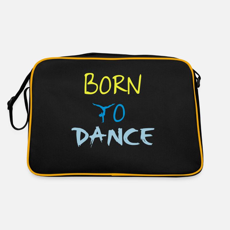 Dance - Retro Bag - black/gold