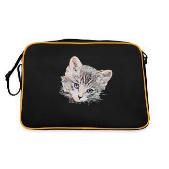 Cats 14 06 - Retro Bag - black/gold - Back