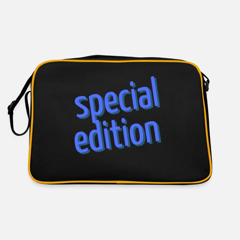special edition 04 - Retro Tasche - Schwarz/Gold